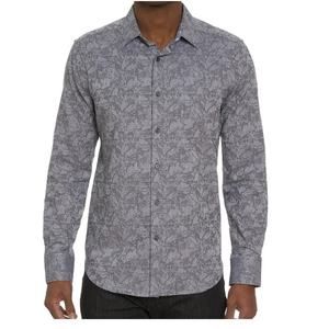 $265 Robert Graham Mens Electric Slide Button Up Shirt Long Sleeves Size 3XL New